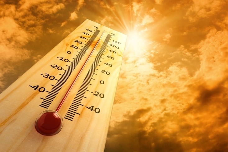  Жълт код за горещо време с максимални температури между 34 и 39 градуса издаде за цялата страна НИМХ