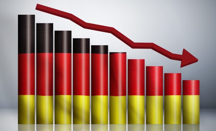  Германската икономика ще се свие с 0,3 на сто през 2024 г., сочи проучване