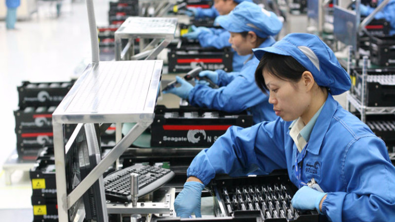  Индустриалните печалби на Китай се повишават