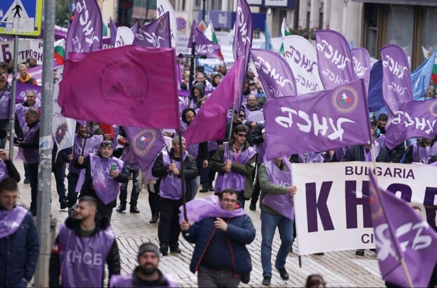  Транспортните синдикати към КНСБ организират протест в четвъртък в София