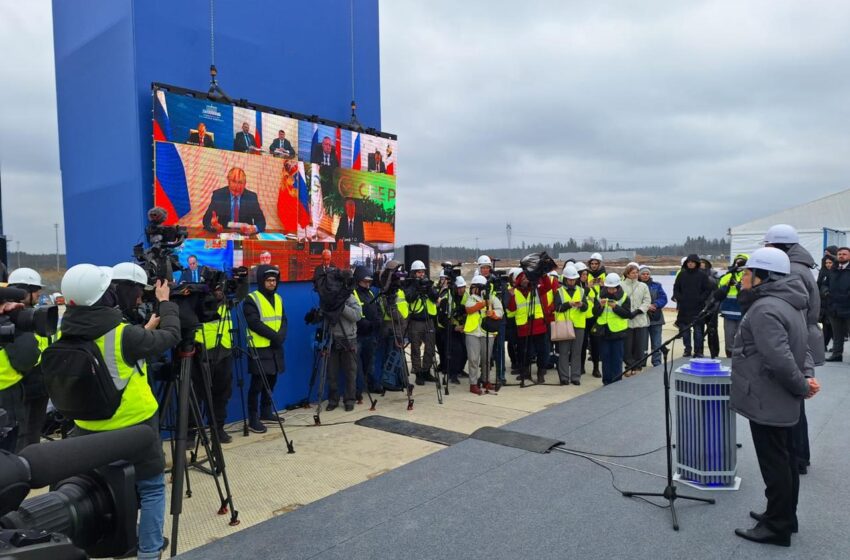  Започна основният етап от изграждането на седми блок на Ленинградската АЕЦ