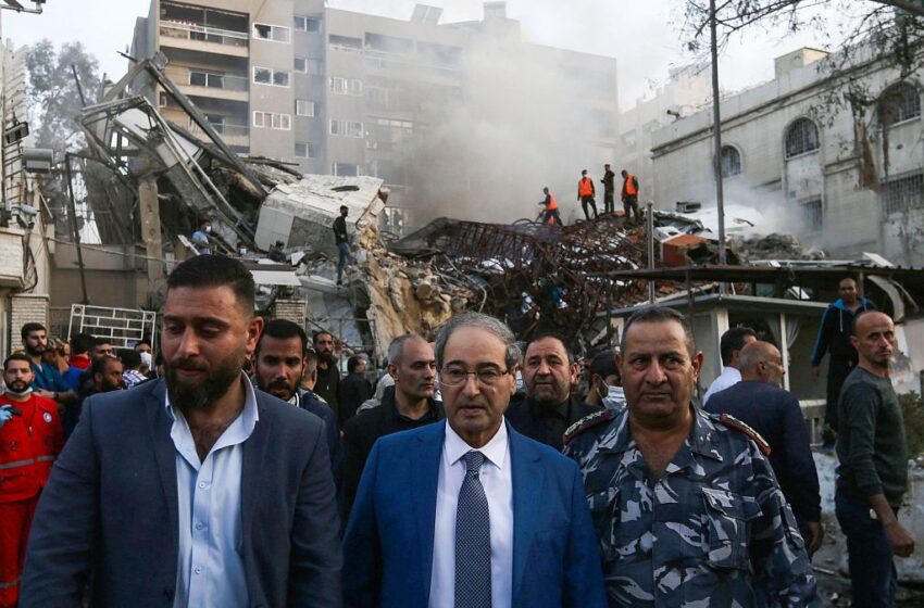 Броят на жертвите на израелските удари по иранското консулство в Дамаск нарасна до 13 души
