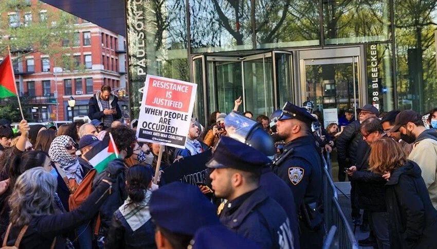  Полицията разтури пропалестински протестен лагер в Калифорнийския университет
