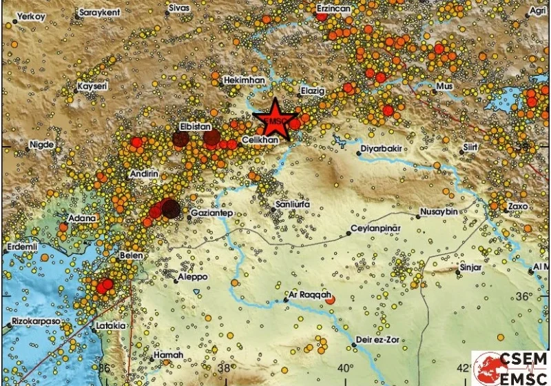  Мощно земетресение с магнитуд 6.0 разтърси Централна Турция