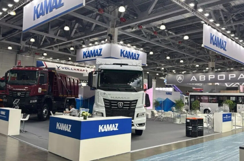  KAMAZ представя иновативните си разработки на Международно изложение в Москва   