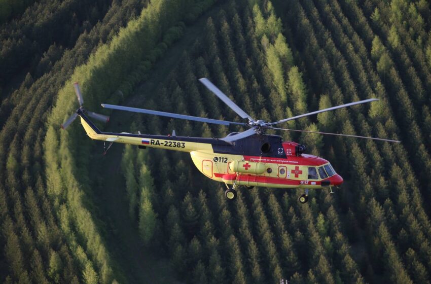Санитарната авиация на „Ростех“ се попълни с девет нови Ми-8МТВ-1