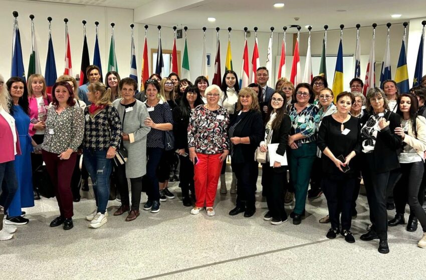  Жени социалистки посетиха Европейския парламент в Брюксел по покана на Кристиан Вигенин