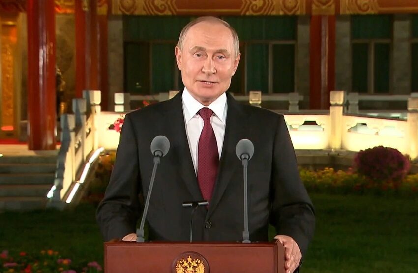  Русия побеждава в “праведната битка” в Украйна, заяви Путин