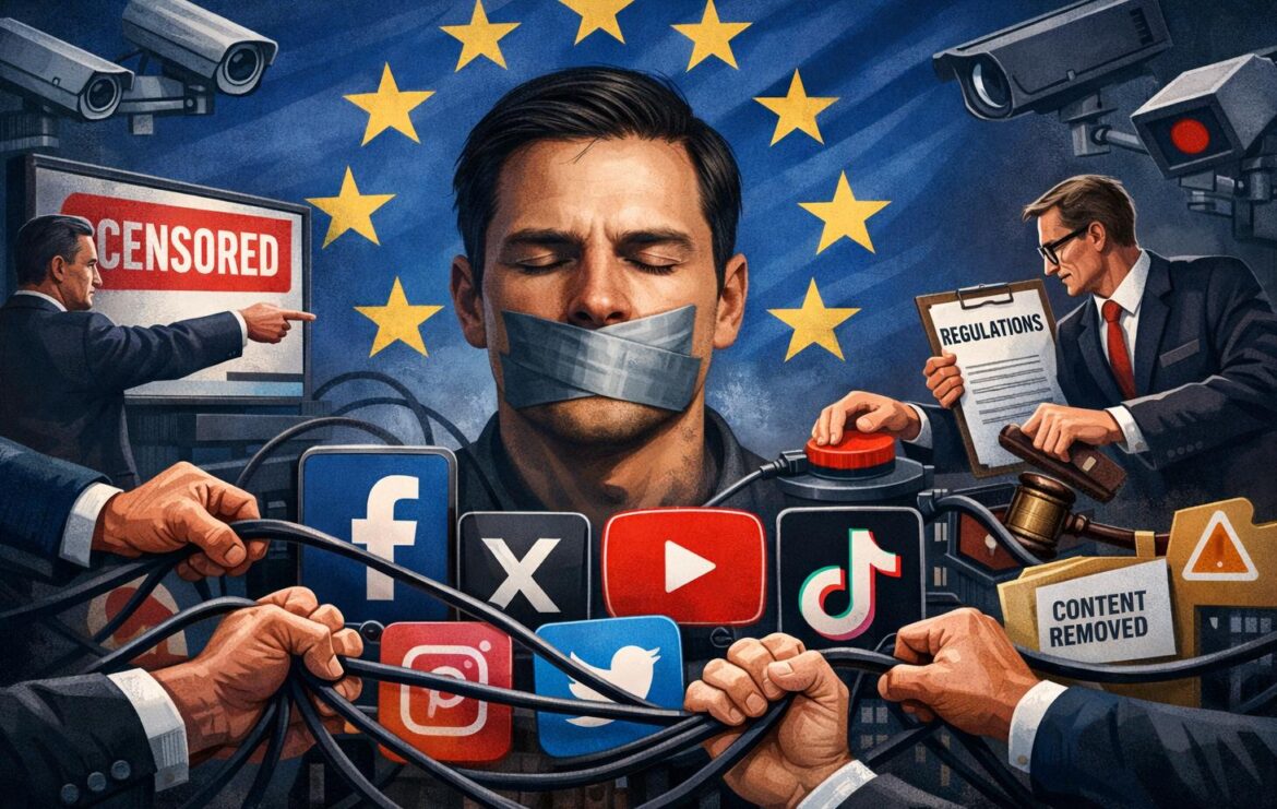 ЕС затяга контрола върху интернет с „Щит на демокрацията“