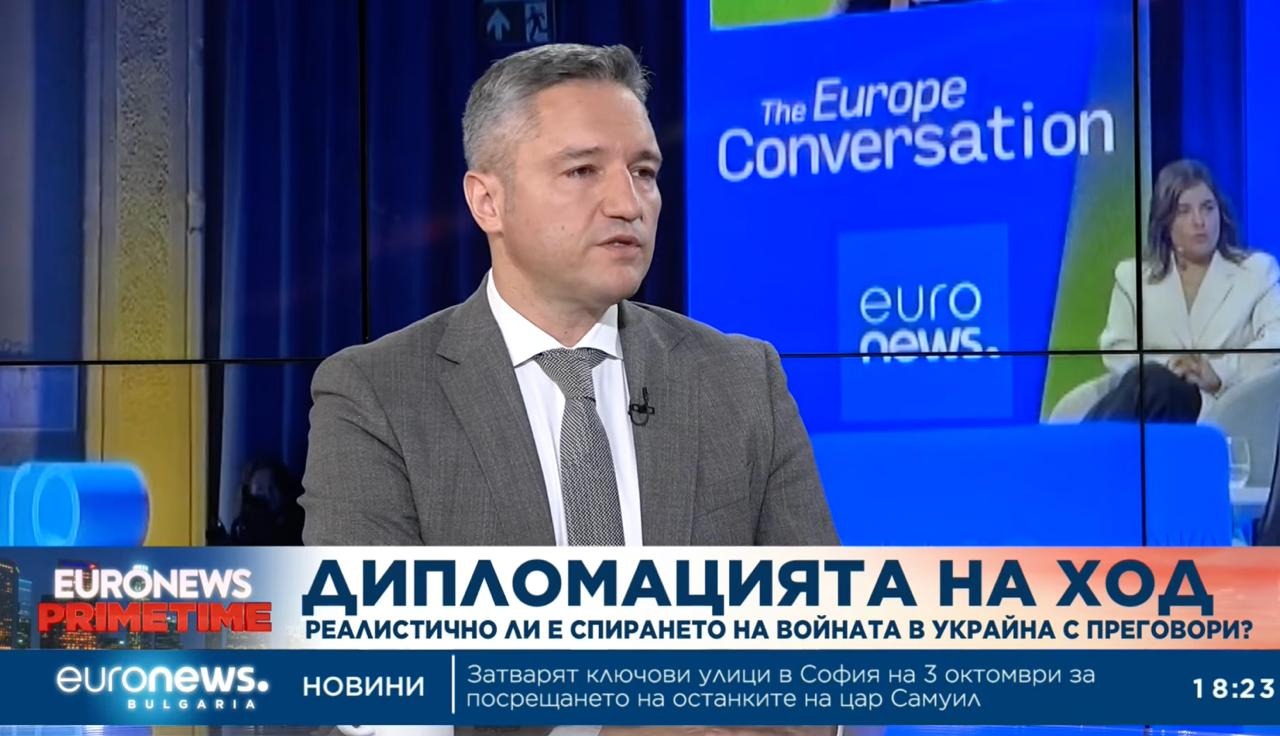 Вигенин: Европа трябва да има свой план за мир в Украйна